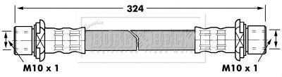 BORG & BECK Тормозной шланг BBH7243